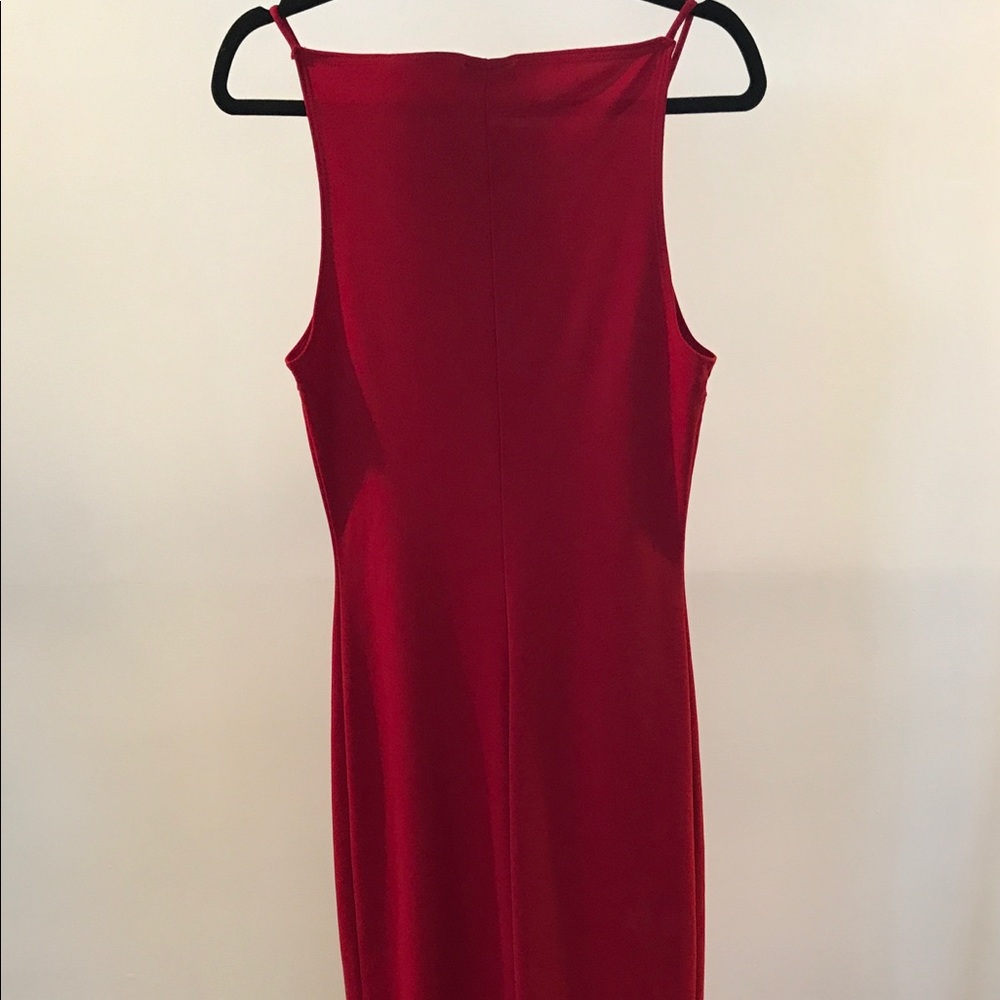 Classic red dress